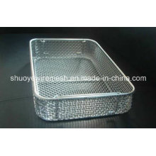 Wire Mesh Basket/Wire Mesh Sterilization Basket/Medical Autoclave Tray
